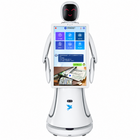 Alpha Amy nagy kijelzős recepciós robot