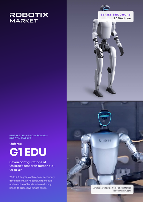 Unitree Robotics G1 Edu Ultimate U7 – Produktbroschüre