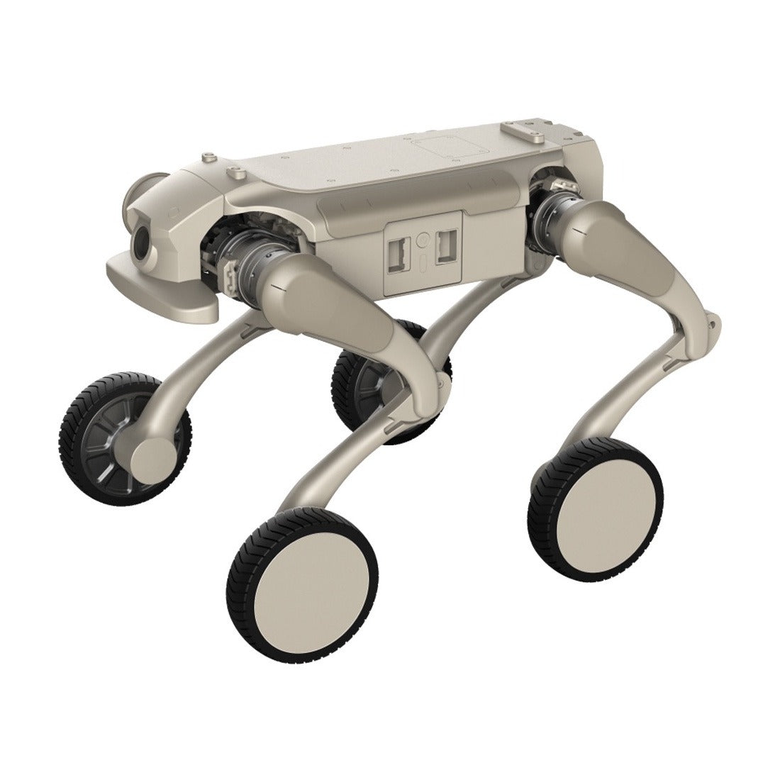 Genisom L1-W Ultra-Compact Industrial Wheeled Quadruped Robot